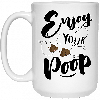 15 oz. White Mug