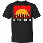 Outlaws to The End T-Shirt, Black, Unisex T-Shirt