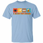 I Run On Beer Funny Drinking Team Beer Lover Gift T-shirt, Light Blue, Unisex T-Shirt
