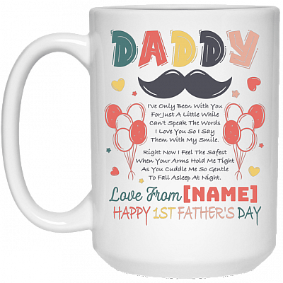 15 oz. White Mug