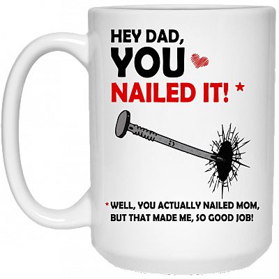 15 oz. White Mug