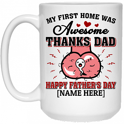 15 oz. White Mug
