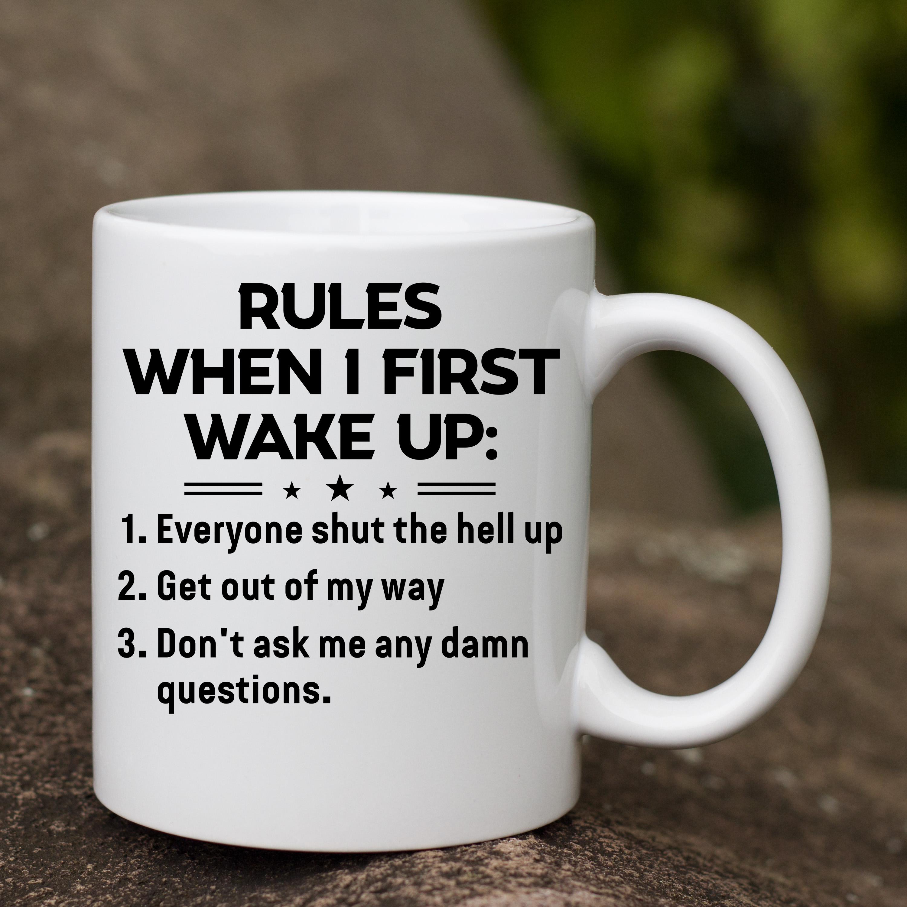 4O. Wake Up (2) Coffee Mug N2