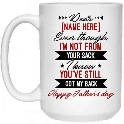 15 oz. White Mug