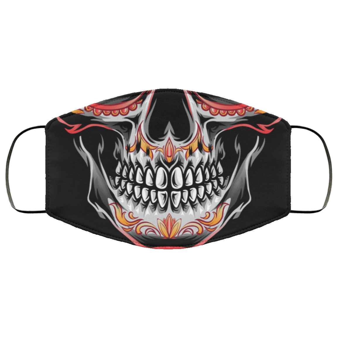 Sugar Skull Calavera Men Mexican Bandanas Washable Reusable Custom – Printed Cloth Face Mask Cover, Black, Cloth Face Mask Sugar Skull Calavera Men Mexican Bandanas Washable Reusable Custom – Printed Cloth Face Mask Cover, Black, Cloth Face Mask