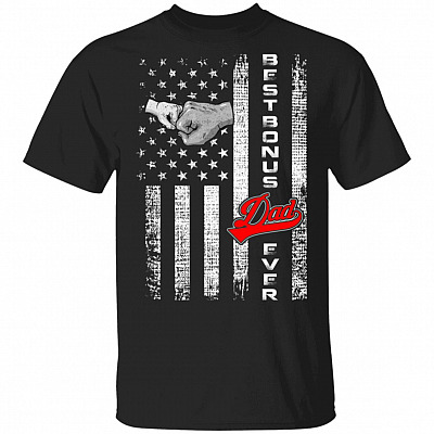 Best Bous Dad Ever T-Shirt - Funny Dad Gift, Black, Unisex T-Shirt