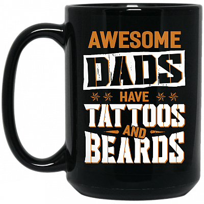 15 oz. Black Mug