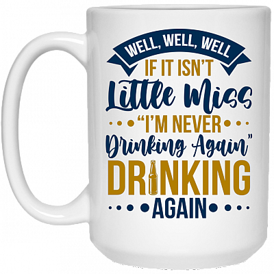 15 oz. White Mug