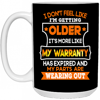 15 oz. White Mug