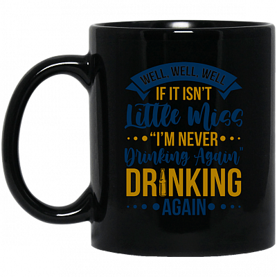 11 oz. Black Mug