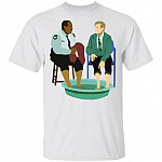 Mister Rogers' Neighborhood - Mr. Rogers and Officer Clemmons Classic Unisex T-Shirt, White, Unisex T-Shirt
