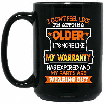15 oz. Black Mug