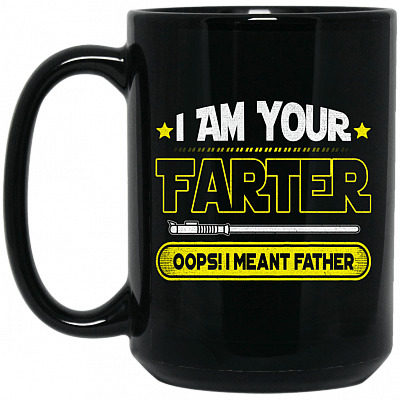 15 oz. Black Mug
