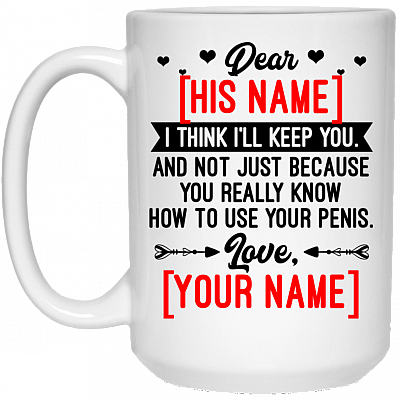 15 oz. White Mug