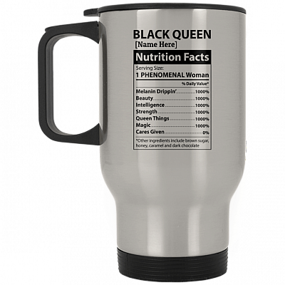14 oz. Silver Travel Mug