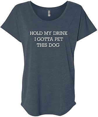 Ladies Triblend Dolman Sleeve