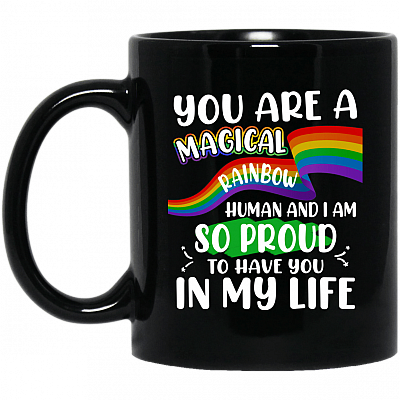 11 oz. Black Mug