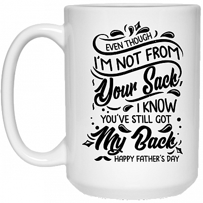 15 oz. White Mug