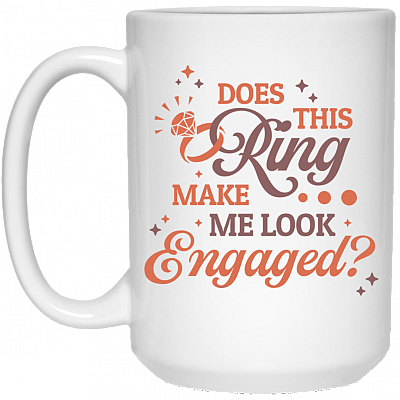 15 oz. White Mug