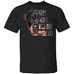 We Are Their Voice - Rottweiler Lovers T-Shirt, Black, Unisex T-Shirt