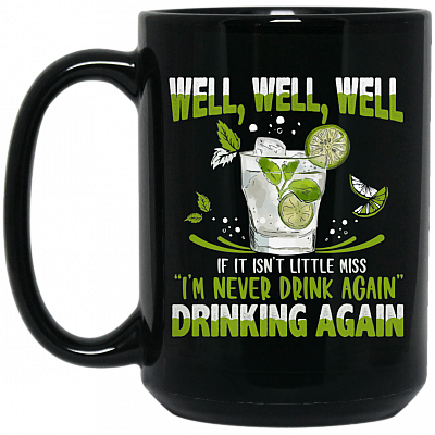 15 oz. Black Mug