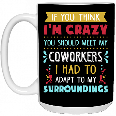 15 oz. White Mug