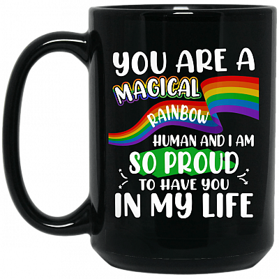 15 oz. Black Mug