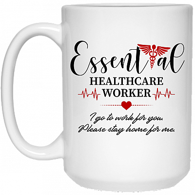 15 oz. White Mug