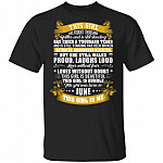 This Girl Has Fought A Thousand Battles And Is Still Standing This GIrl Was Born In June T-Shirt - Funny June Girl Shirt, Black, Unisex T-Shirt