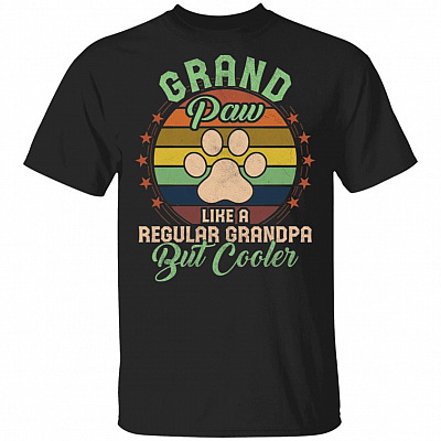 GrandPaw Shirt, Black, Unisex T-Shirt