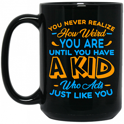 15 oz. Black Mug