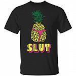 Pineapple Slut Funny Holt Brooklyn 99 Pink T-Shirt, Black, Unisex T-Shirt