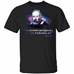 Thunderbolt and Lightning Galileo Color Version Shirt, Black, Unisex T-Shirt