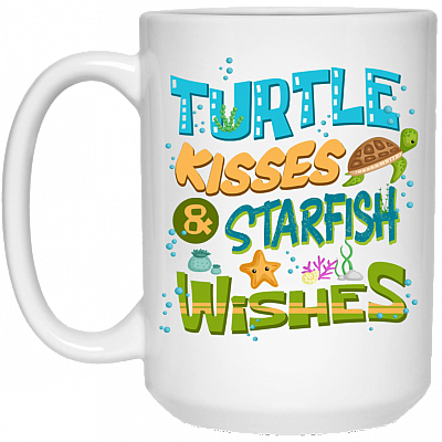 15 oz. White Mug