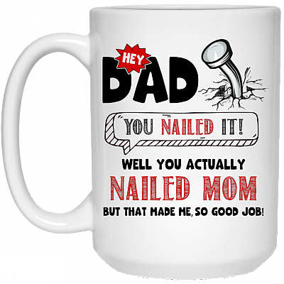 15 oz. White Mug