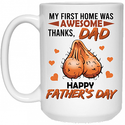 15 oz. White Mug