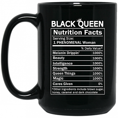 15 oz. Black Mug