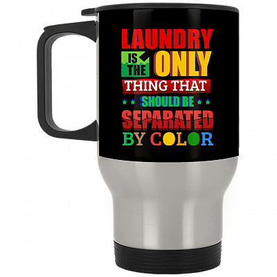 14 oz. Silver Travel Mug