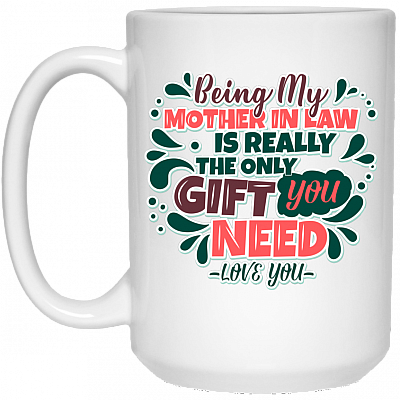 15 oz. White Mug