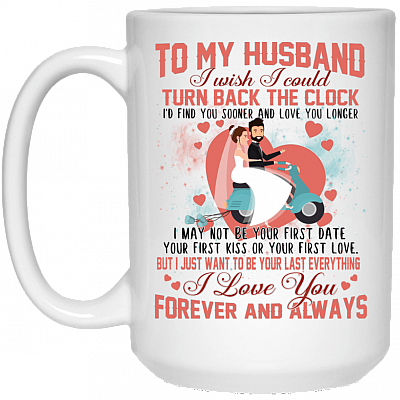 15 oz. White Mug
