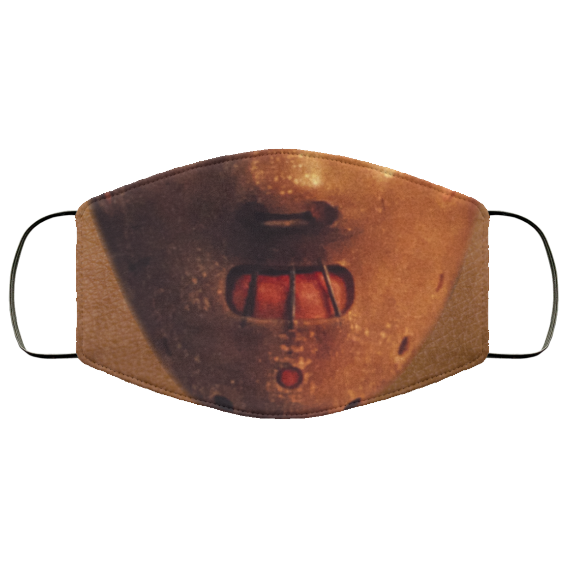 Hannibal Lecter Silence of the Lamb Washable Reusable Custom - Printed Cloth Face Mask Cover, White, Cloth Face Mask