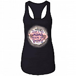 Just a 90s Mama Raising Her Rugrats Tank Top Tee - Ladies Racerback Tank, Black, Ladies Racerback Tank