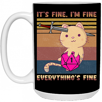 15 oz. White Mug