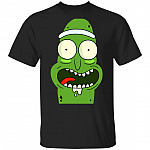 Pickle Rick T-Shirt - Funny Pickle Lover Gift, Black, Unisex T-Shirt