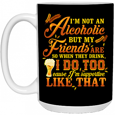 15 oz. White Mug
