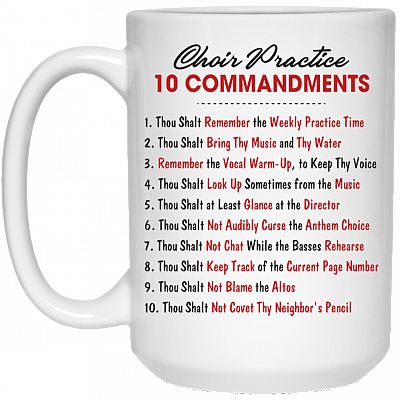 15 oz. White Mug