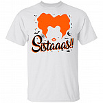 Hocus Pocus Sistaaas T-Shirt, White, Unisex T-Shirt
