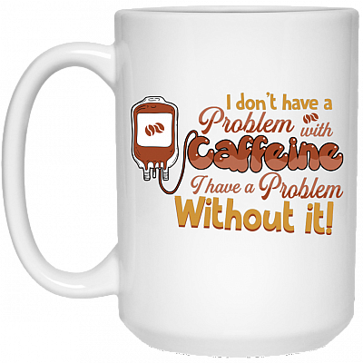 15 oz. White Mug