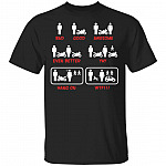 Biker Bad Good Awesome Even Better Yay Hang On WTF T-Shirt - Funny Biker Shirt, Black, Unisex T-Shirt