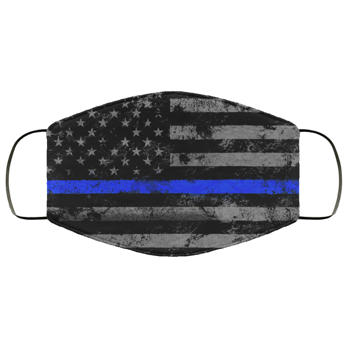 American Flag Thin Blue Line Back The Blue Washable Reusable Custom – Printed Cloth Face Mask Cover, White, Cloth Face Cover American Flag Thin Blue Line Back The Blue Washable Reusable Custom – Printed Cloth Face Mask Cover, White, Cloth Face Cover